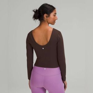 Lululemon Align Long Sleeve Shirt - French Press